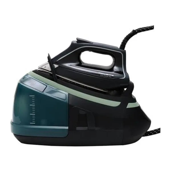 Rowenta DG9621, side view showing the water tank level markings