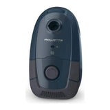 Rowenta RO3125 in Blue, top view of the body with hose inlet, dial and side buttons