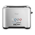Sage A Bit More BTA720UK 2 Slice Toaster in Silver, front view