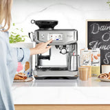 Sage Barista Touch Impress SES882BSS Espresso Machine – Cold Extraction, Assisted Tamping, Auto Milk