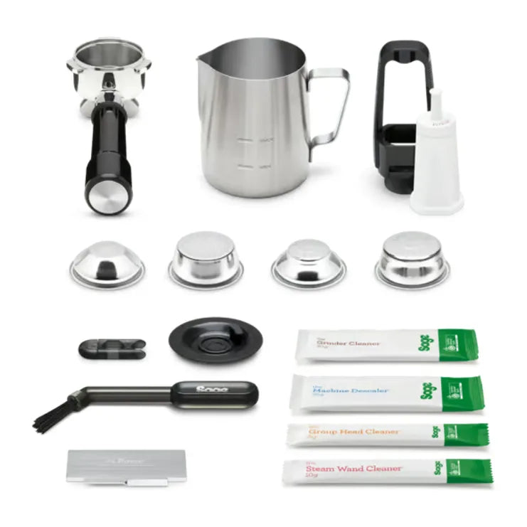 Sage Barista Touch Impress SES882BSS Espresso Machine – Cold Extraction, Assisted Tamping, Auto Milk