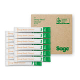 Sage SCC202NEU0ZEU1, twelve sachets laid out beside the cardboard box