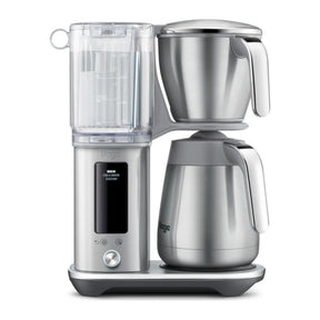 Sage SDC465BSS4GUK1, front view with water tank and steel carafe