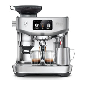 Sage Oracle Jet SES985BSS Espresso Machine, front view
