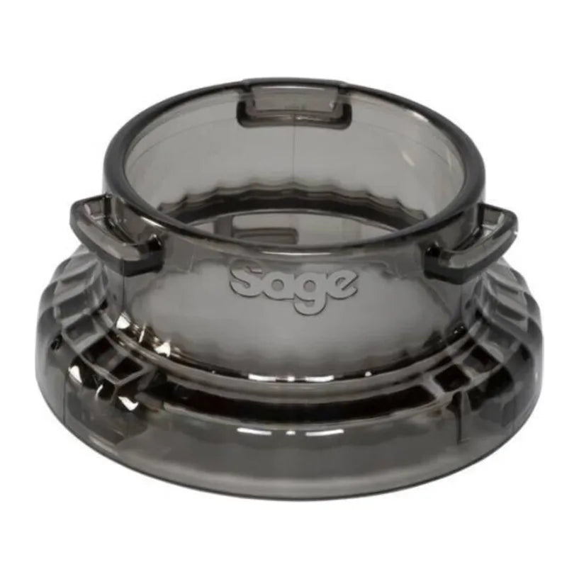 Sage SEA201NEU0ZEU1, smoked clear plastic funnel ring on its own
