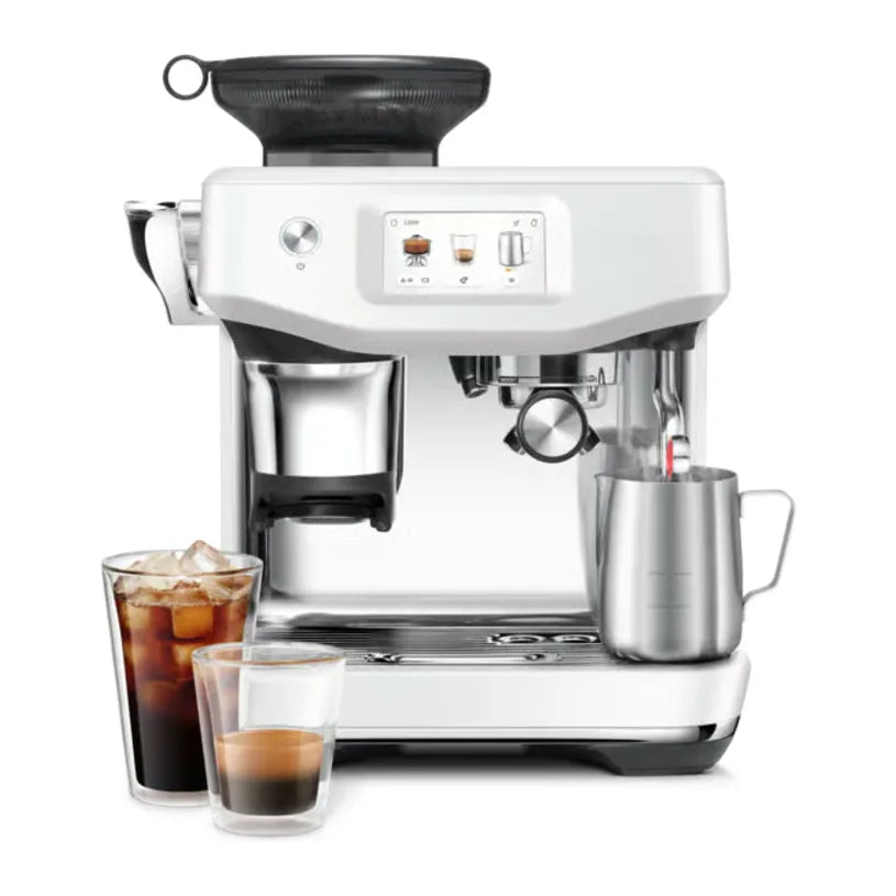 Sage Barista Touch Impress SES882BSS Espresso Machine – Cold Extraction, Assisted Tamping, Auto Milk