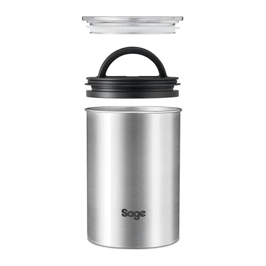Sage the Bean Keeper SES030BSS0NEU1 Coffee Canister, with its accessories