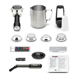 Sage Barista Touch Impress SES881BSS Espresso Machine in Brushed Stainless Steel, accessories included