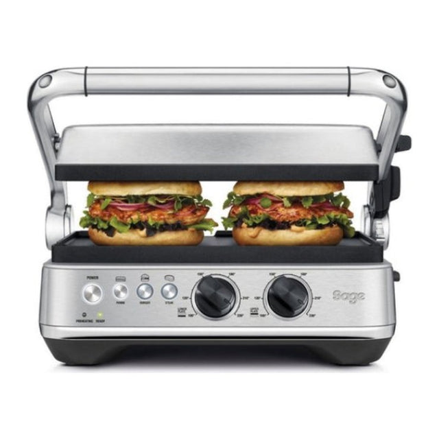 Sage the BBQ & Press BGR700 Contact Grill, with toasted sandwiches