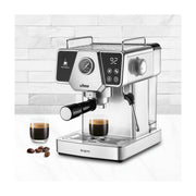Ufesa Bergamo Espresso Coffee Maker – Compact Coffee Machine with Milk Frother