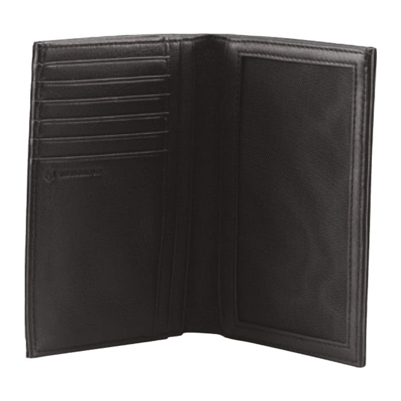 Victorinox Altius 3.0 Grenoble 30164101 Wallet in Black, opened, showing the card slots