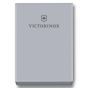 Victorinox Smart Card Wallet shown in red, gray, and gold variants with integrated SwissCard tools and card sliding mechanism.