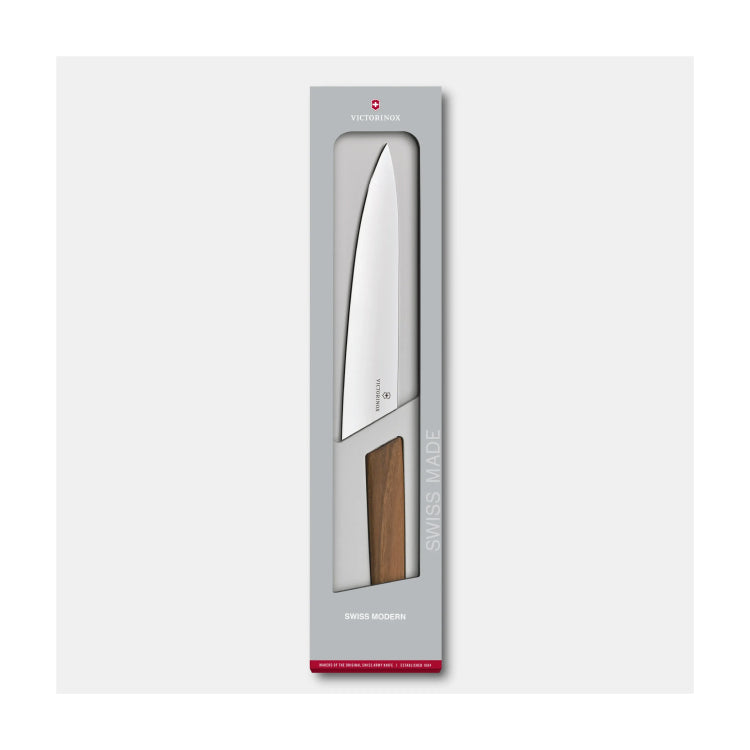 Victorinox Swiss Modern 6.9010.22G Chef's Knife, in its packaging