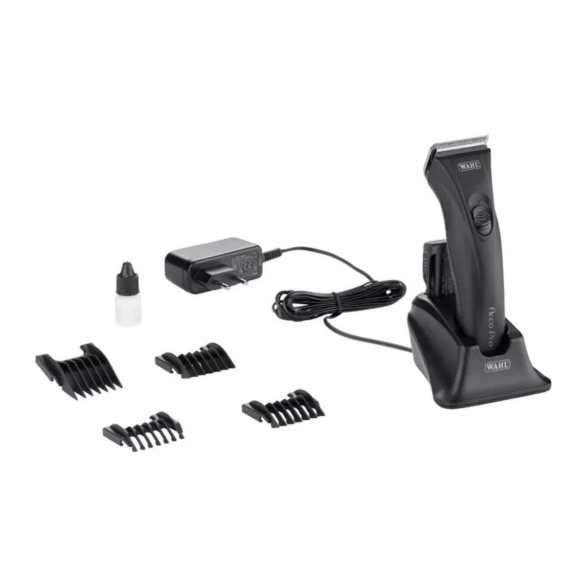 Wahl Arco Pro 1876-0472 Pet Clipper in Black, shown open