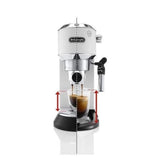 Delonghi EC685.W Dedica Manual Espresso Coffee Machine