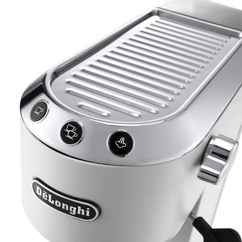 Delonghi EC685.W Dedica Manual Espresso Coffee Machine
