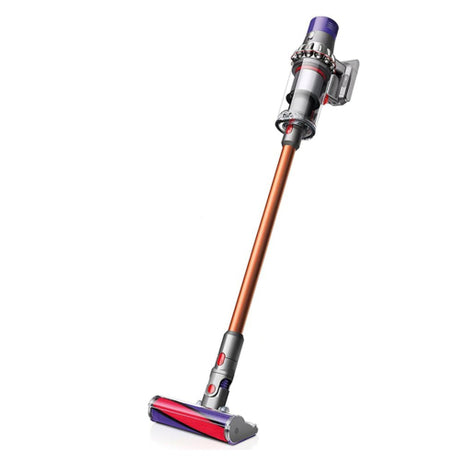 Dyson Cyclone V10 Absolute Cordless Vacuum Cleaner in Copper/Nickel, front view