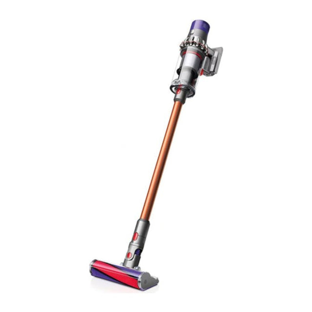 Dyson Cyclone V10 Absolute Cordless Vacuum Cleaner in Copper/Nickel, front view