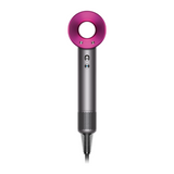Dyson Supersonic HD07 Hair Dryer in Iron/Fuchsia, side view