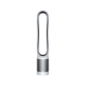 Dyson Pure Cool Link TP02 Purifying Fan in White/Silver, front view