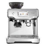 Sage Barista Touch SES880BSS Espresso Machine in Brushed Stainless Steel, front view