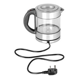 Sage Compact Kettle Pure BKE395 Electric Kettle in Stainless Steel, with its power base