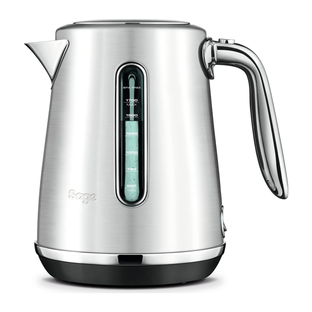 Sage Soft Top Luxe BKE735 Electric Kettle in Brushed Stainless Steel