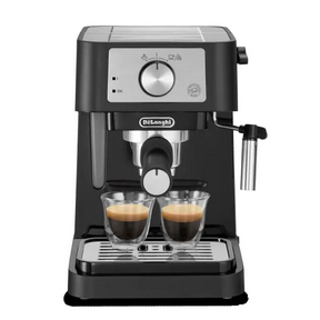 De'Longhi Stilosa EC260.BK Espresso Machine in Black, front view