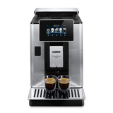 De'Longhi PrimaDonna Soul ECAM610.75.MB Bean-to-Cup Coffee Machine in Metal Black, front view