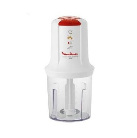 Moulinex DJ110160 Mini Chopper, White & Red
