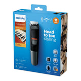 Philips MG5730/15 Series 5000 Battery Powered Trimmer & Grooming Kit for Beard, Hair & Body with 11 Attachments - Package