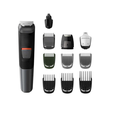 Philips MG5730/15 Series 5000 Battery Powered Trimmer & Grooming Kit for Beard, Hair & Body with 11 Attachments - Set