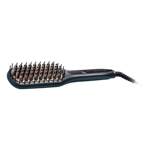 Remington CB7400 Hair Straightening Brush in Black, side view