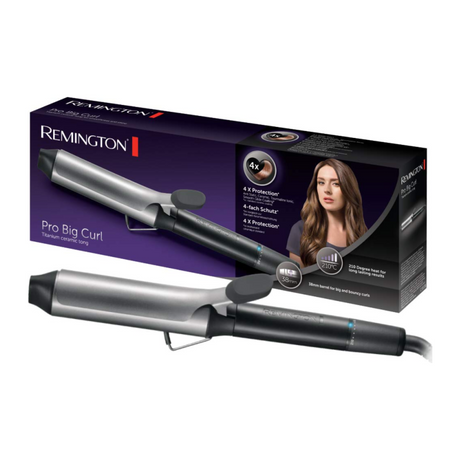 Remington Pro Big Curl CI5538 Curling Tong, in its packaging