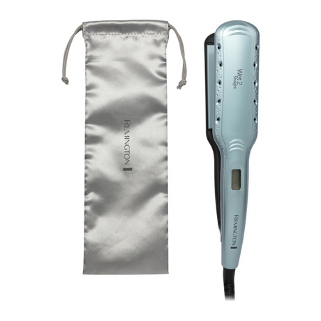 Remington Wet2Straight S7350 Hair Straightener, with its storage pouch