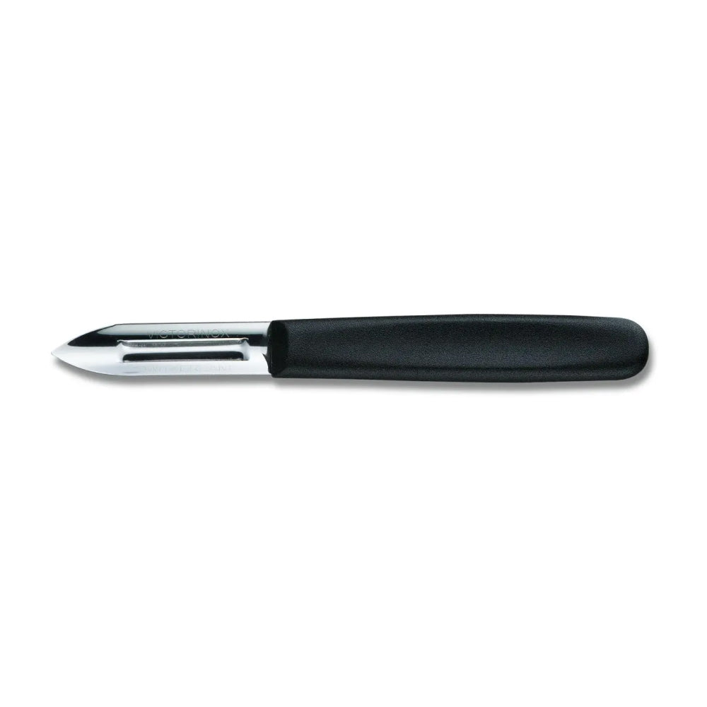 Victorinox 5.0203 Kitchen Knife in Black, side view